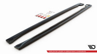 Maxton Design Side skirts extension extension black gloss - Dodge Durango RT MK3