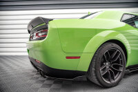 Maxton Design Rear extension Flaps diffuser black gloss - Dodge Challenger SRT Demon MK3