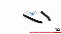 Maxton Design Heckansatz Flaps Diffusor schwarz Hochglanz - Audi S8 D3