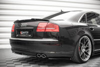 Maxton Design Rear extension Flaps diffuser black gloss - Audi S8 D3