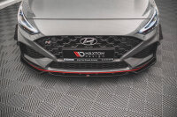 Maxton Design Front extension + Flaps V.1 - Hyundai i30 N...