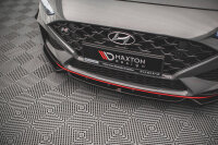 Maxton Design Frontansatz + Flaps V.1 - Hyundai i30 N Hatchback/Fastback MK3 Facelift