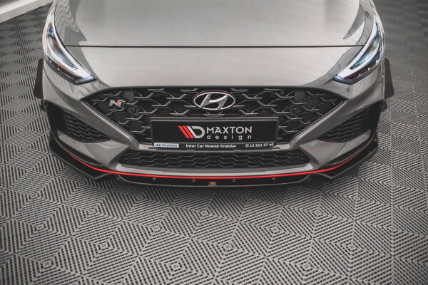 Maxton Design Frontansatz + Flaps V.1 - Hyundai i30 N Hatchback/Fastback MK3 Facelift