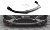 Maxton Design Front extension V.3 black gloss - Hyundai I30 N Hatchback/Fastback MK3 Facelift