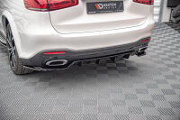 Maxton Design Middle diffuser rear extension DTM Look black gloss - Mercedes GLS AMG-Line X167