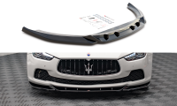 Maxton Design Front extension V.1 black gloss - Maserati...