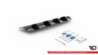 Maxton Design Diffuser rear extension black gloss - Maserati Ghibli MK3