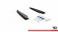 Maxton Design Rear extension Flaps diffuser black gloss - Maserati Ghibli MK3