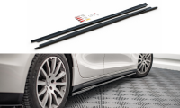 Maxton Design Side skirts extension extension black gloss - Maserati Ghibli MK3