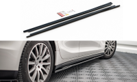 Maxton Design Side skirts extension extension black gloss...