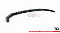 Maxton Design Front extension V.1 black gloss - BMW X1 M-Package F48