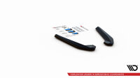 Maxton Design Heckansatz Flaps Diffusor schwarz Hochglanz - BMW X1 M-Paket F48