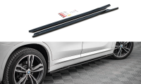 Maxton Design Side skirts extension extension black gloss...