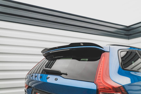 Maxton Design Spoiler Cap black gloss - Volvo V60 R-Design MK2