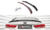 Maxton Design Spoiler Cap black gloss - Kia Optima MK4