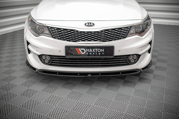 Maxton Design Frontansatz V.1 schwarz Hochglanz - Kia Optima MK4