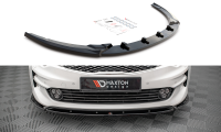 Maxton Design Front extension V.1 black gloss - Kia...
