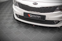 Maxton Design Front extension V.1 black gloss - Kia Optima MK4