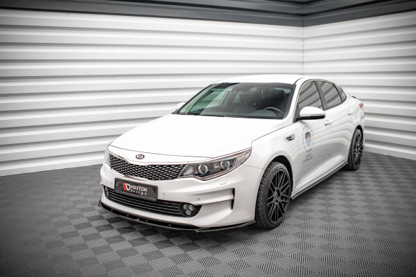 Maxton Design Frontansatz V.2 schwarz Hochglanz - Kia Optima MK4