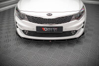 Maxton Design Front extension V.2 black gloss - Kia Optima MK4