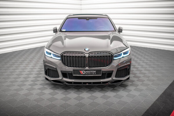 Maxton Design Frontansatz V.2 schwarz Hochglanz - BMW 7 G11 M-Paket Facelift