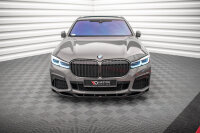 Maxton Design Front extension V.2 black gloss - BMW 7 G11 M-Package Facelift