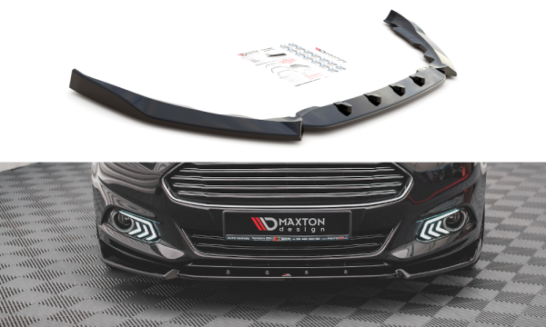 Maxton Design Frontansatz schwarz Hochglanz - Ford Mondeo MK5