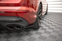 Maxton Design Rear extension Flaps diffuser black gloss - Audi SQ7 /Q7 S-Line MK2 (4M) Facelift