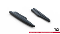 Maxton Design Rear extension Flaps diffuser black gloss - Audi SQ7 /Q7 S-Line MK2 (4M) Facelift