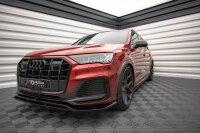 Maxton Design Side skirts extension extension black gloss - Audi SQ7 /Q7 S-Line MK2 (4M) Facelift