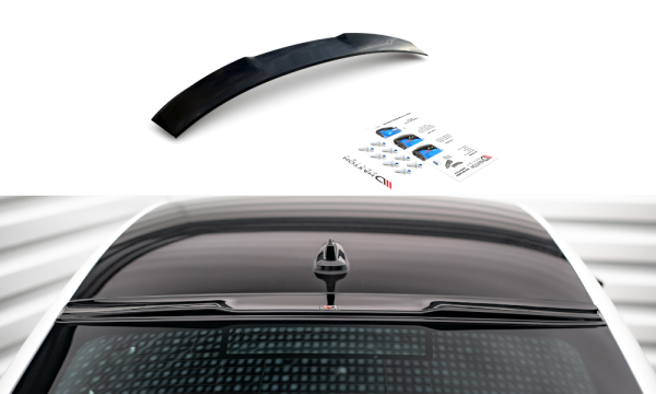 Maxton Design Rear window Spoiler black gloss - Skoda Octavia Liftback MK4