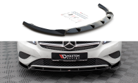 Maxton Design Front extension V.1 black gloss - Mercedes...