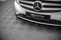 Maxton Design Front extension V.1 black gloss - Mercedes A W176