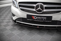 Maxton Design Front extension V.2 black gloss - Mercedes A W176