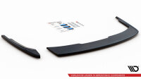 Maxton Design Heckansatz Flaps Diffusor schwarz Hochglanz - Audi A4 Avant B9