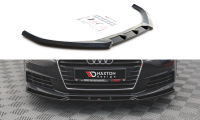 Maxton Design Front extension V.1 black gloss - Audi A4 B9