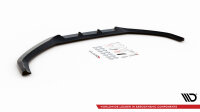 Maxton Design Front extension V.1 black gloss - Audi A4 B9