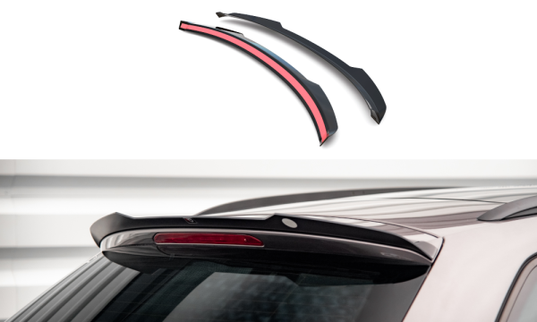 Maxton Design Spoiler Cap black gloss - Seat Leon FR Sportstourer MK3