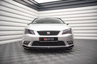 Maxton Design Frontansatz V.2 schwarz Hochglanz - Seat Leon MK3