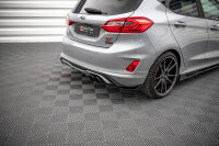 Maxton Design Rear extension Flaps diffuser V.1 black gloss - Ford Fiesta ST MK8