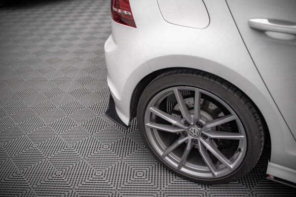 Maxton Design Street Pro Heckansatz Flaps Diffusor - VW Golf R MK7