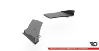 Maxton Design Street Pro Heckansatz Flaps Diffusor + Flaps schwarz Hochglanz - VW Golf R MK7