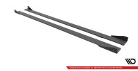 Maxton Design Street Pro Side skirts extension extension + Flaps VW Golf R MK7