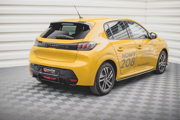 Maxton Design Robuste Racing Heckschürze - Peugeot 208 MK2