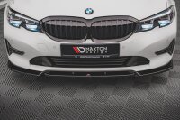 Maxton Design Front extension V.1 black gloss - BMW 3...