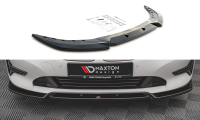 Maxton Design Front extension V.1 black gloss - BMW 3...