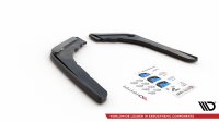 Maxton Design Rear extension Flaps diffuser V.2 black gloss - BMW M4 F82