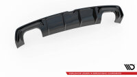 Maxton Design Diffuser rear extension black gloss - Audi S3 Limosine 8V