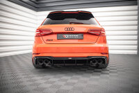 Maxton Design Diffuser rear extension V.2 - Audi RS3 8V Facelift