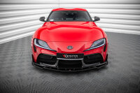 Maxton Design Frontansatz V.4 schwarz Hochglanz - Toyota Supra MK5